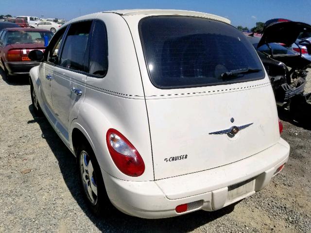 3A4FY48B97T559330 - 2007 CHRYSLER PT CRUISER WHITE photo 3