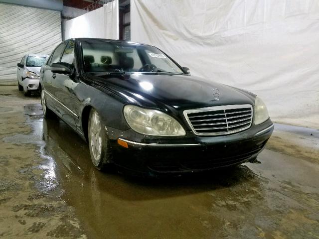 WDBNG83J54A423742 - 2004 MERCEDES-BENZ S 430 4MAT BLACK photo 1