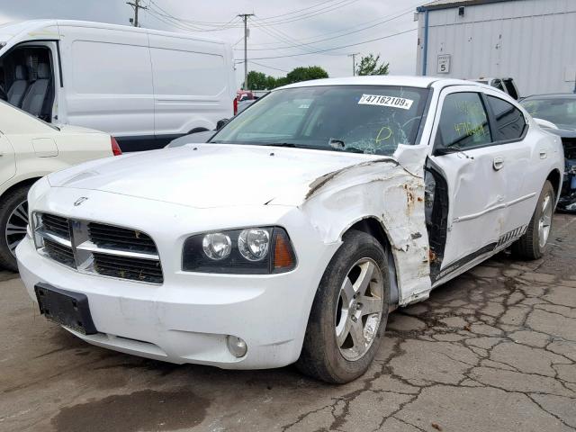 2B3CA3CV8AH277397 - 2010 DODGE CHARGER SX YELLOW photo 2