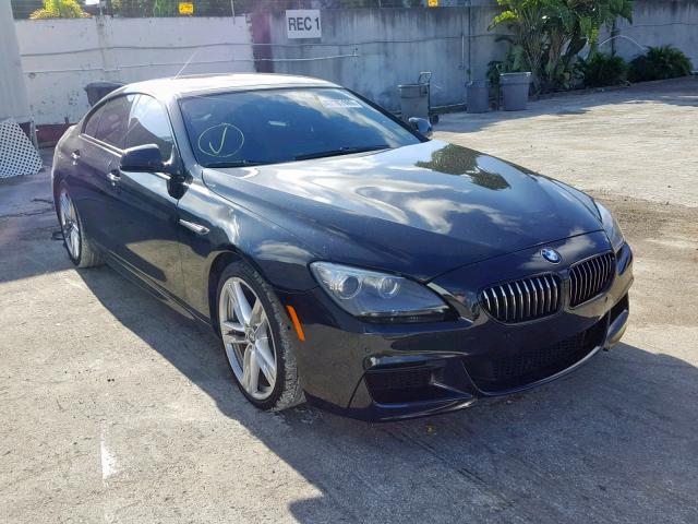 WBA6B2C57FGB99801 - 2015 BMW 650 I BLACK photo 1