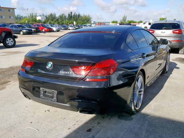 WBA6B2C57FGB99801 - 2015 BMW 650 I BLACK photo 4