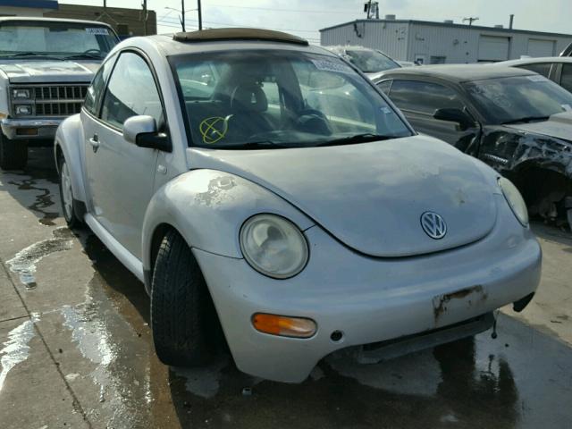 3VWDC21C81M439472 - 2001 VOLKSWAGEN NEW BEETLE ვერცხლისფერი ფოტო 1