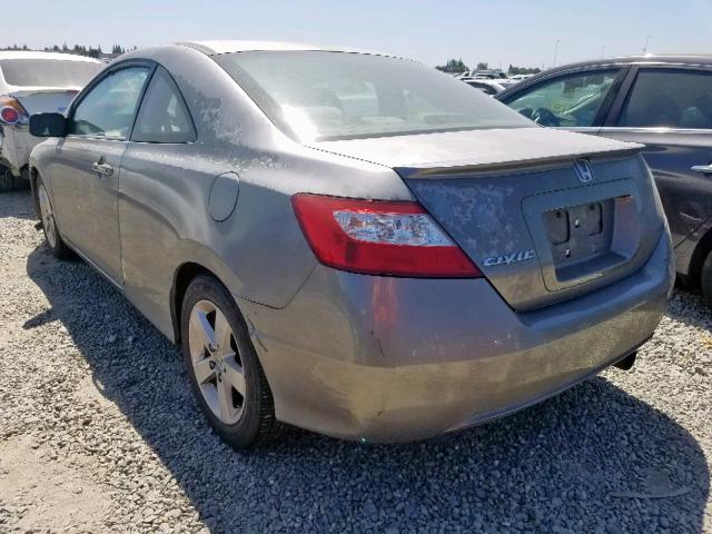 2HGFG11898H508251 - 2008 HONDA CIVIC EX SILVER photo 3