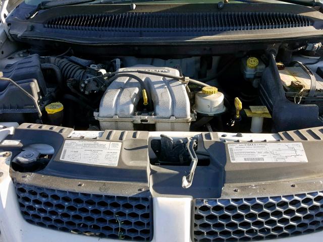 1B4GP25B41B107667 - 2001 DODGE CARAVAN SE WHITE photo 7