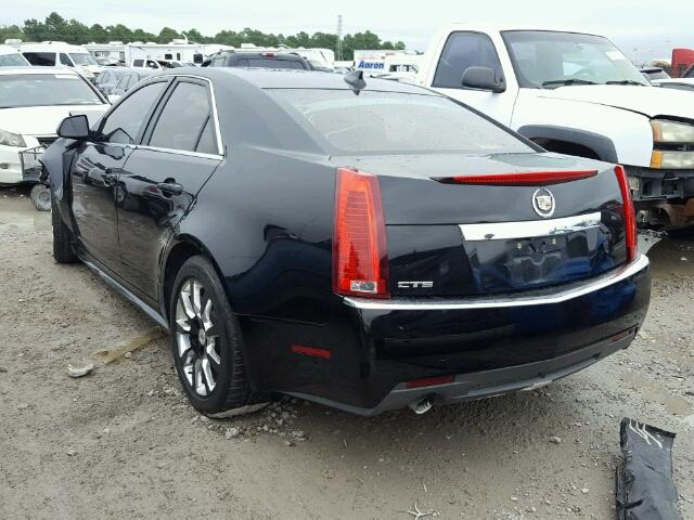 1G6DF5E53C0108637 - 2012 CADILLAC CTS LUXURY BLACK photo 3