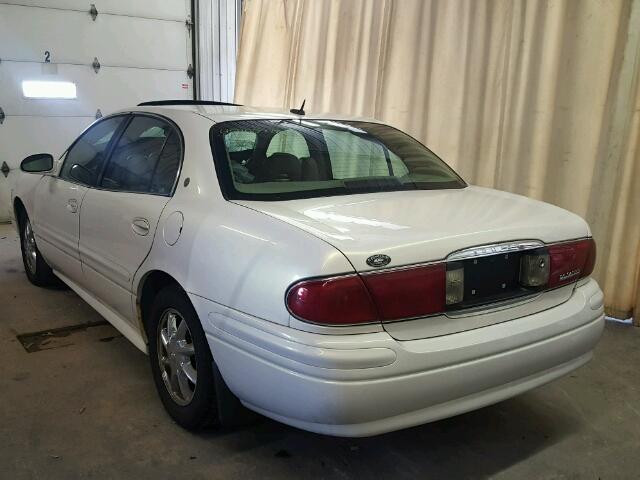 1G4HR54K65U231160 - 2005 BUICK LESABRE LI WHITE photo 3