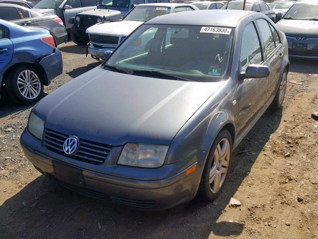 3VWRK69M73M065372 - 2003 VOLKSWAGEN JETTA GL CHARCOAL photo 2