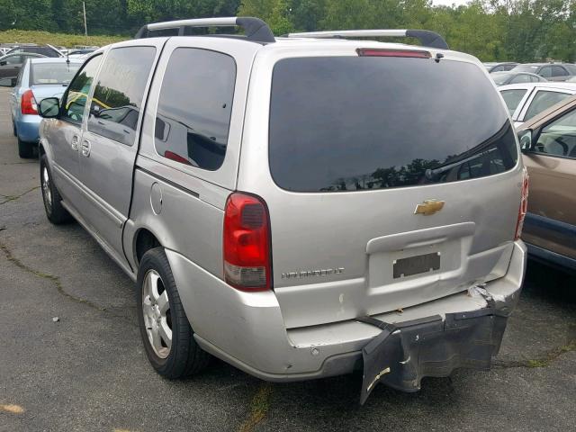 1GNDV33127D149058 - 2007 CHEVROLET UPLANDER L GRAY photo 3