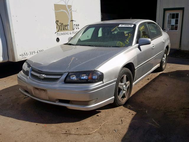 2G1WP551959145533 - 2005 CHEVROLET IMPALA SS SILVER photo 2