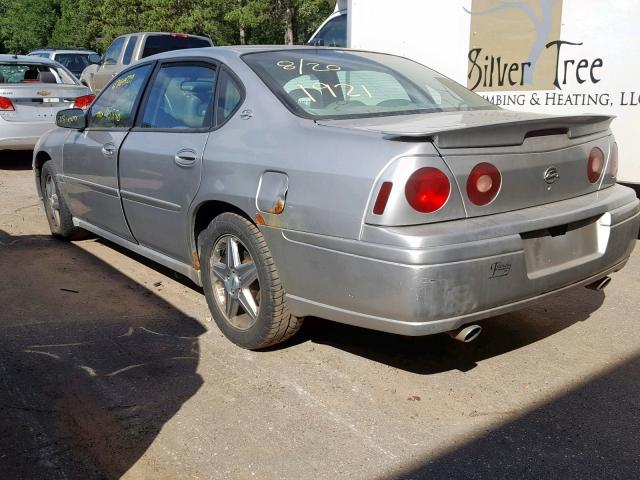 2G1WP551959145533 - 2005 CHEVROLET IMPALA SS SILVER photo 3