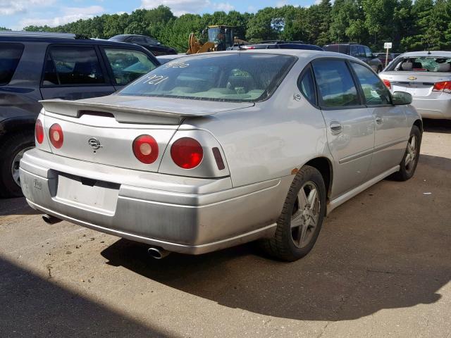 2G1WP551959145533 - 2005 CHEVROLET IMPALA SS SILVER photo 4