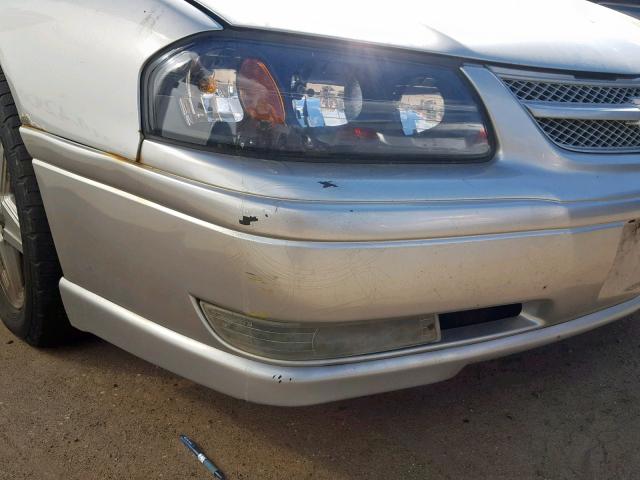 2G1WP551959145533 - 2005 CHEVROLET IMPALA SS SILVER photo 9