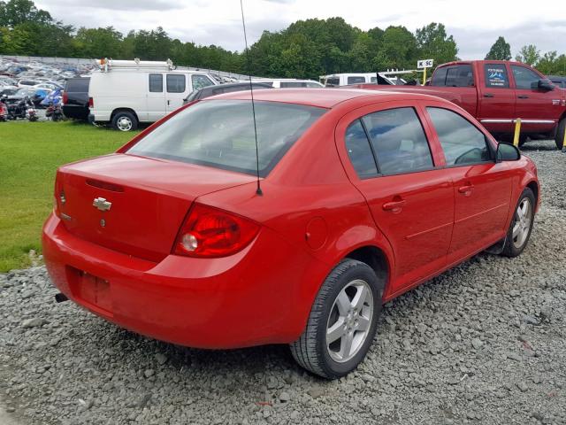 1G1AF5F51A7169609 - 2010 CHEVROLET COBALT 2LT RED photo 4