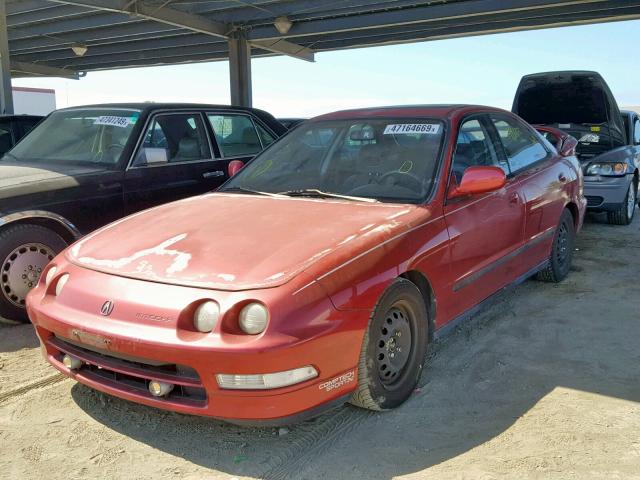 JH4DB7657SS006469 - 1995 ACURA INTEGRA LS RED photo 2