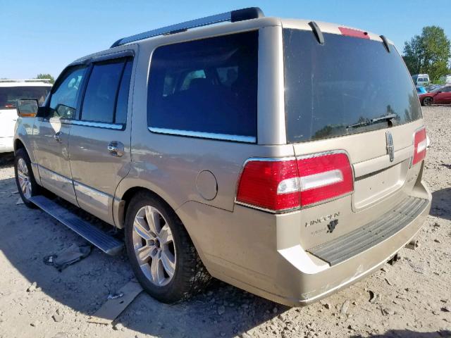 5LMFU28527LJ17641 - 2007 LINCOLN NAVIGATOR GOLD photo 3