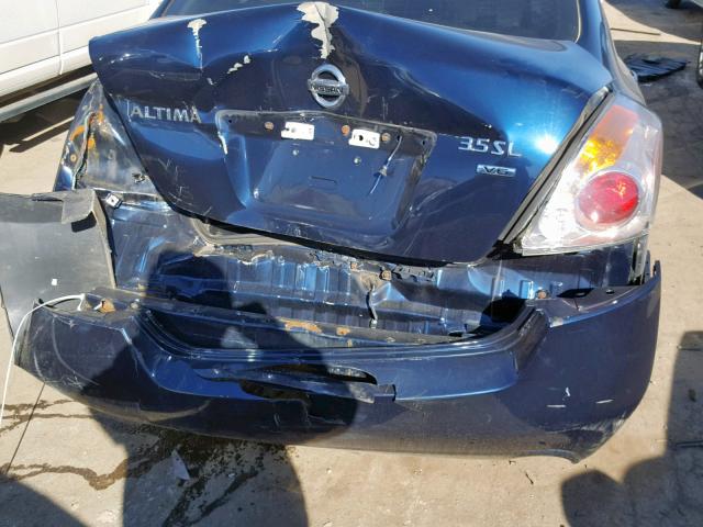 1N4BL21E67N467738 - 2007 NISSAN ALTIMA 3.5 BLUE photo 9