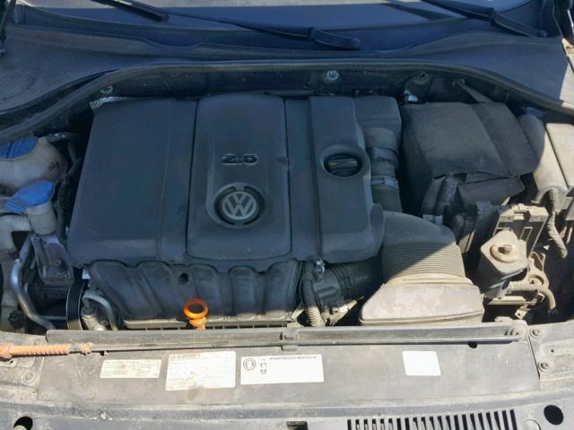 1VWBP7A36DC064440 - 2013 VOLKSWAGEN PASSAT SE BLUE photo 7