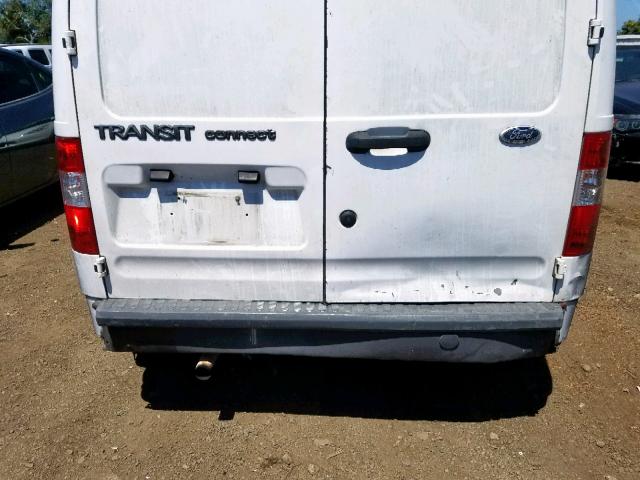 NM0LS7AN4AT008920 - 2010 FORD TRANSIT CO WHITE photo 9