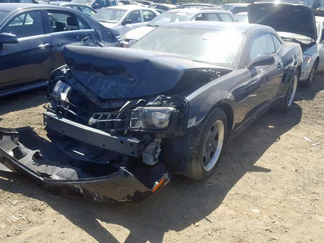 2G1FA1E39D9247232 - 2013 CHEVROLET CAMARO LS BLUE photo 2