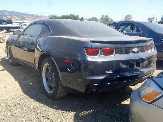 2G1FA1E39D9247232 - 2013 CHEVROLET CAMARO LS BLUE photo 3