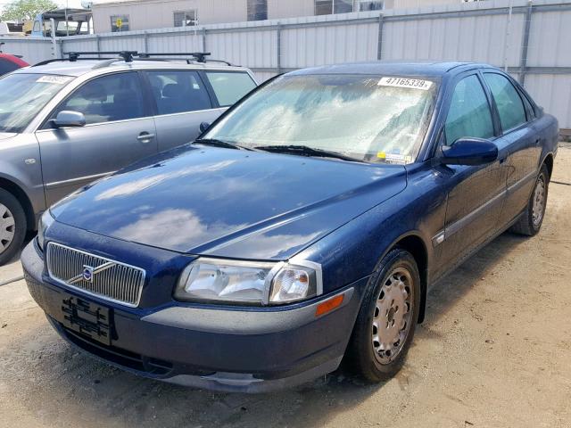 YV1TS97D6X1011717 - 1999 VOLVO S80 BLUE photo 2