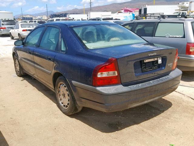 YV1TS97D6X1011717 - 1999 VOLVO S80 BLUE photo 3