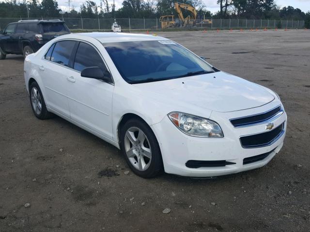 1G1ZB5E12BF251238 - 2011 CHEVROLET MALIBU LS WHITE photo 1