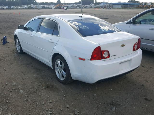 1G1ZB5E12BF251238 - 2011 CHEVROLET MALIBU LS WHITE photo 3
