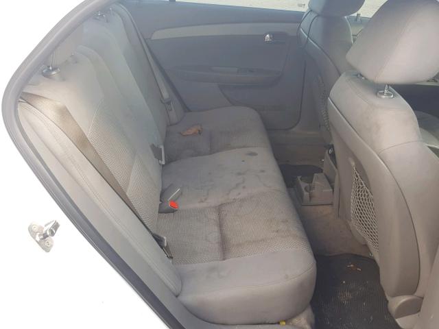 1G1ZB5E12BF251238 - 2011 CHEVROLET MALIBU LS WHITE photo 6