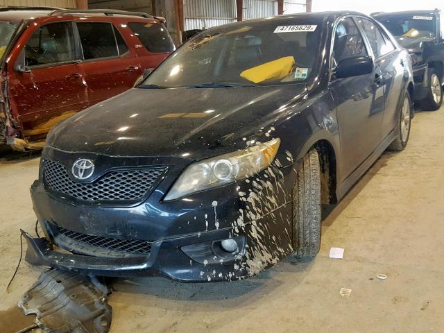 4T1BF3EK7BU184489 - 2011 TOYOTA CAMRY BASE BLACK photo 2