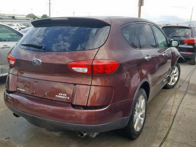 4S4WX85C064431751 - 2006 SUBARU B9 TRIBECA BROWN photo 4