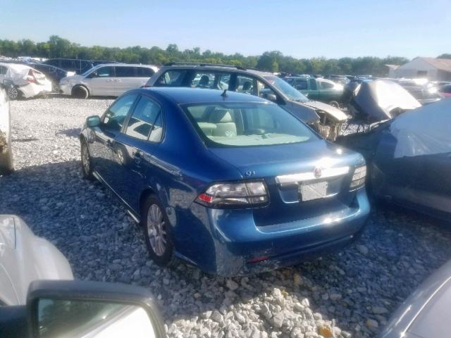 YS3FA4CY5A1618001 - 2010 SAAB 9-3 2.0T BLUE photo 3