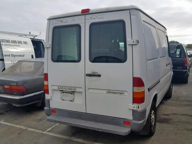 WD0PD144955833822 - 2005 DODGE SPRINTER 2 WHITE photo 4