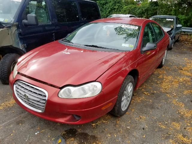 2C3AD46R34H682738 - 2004 CHRYSLER CONCORDE L RED photo 2