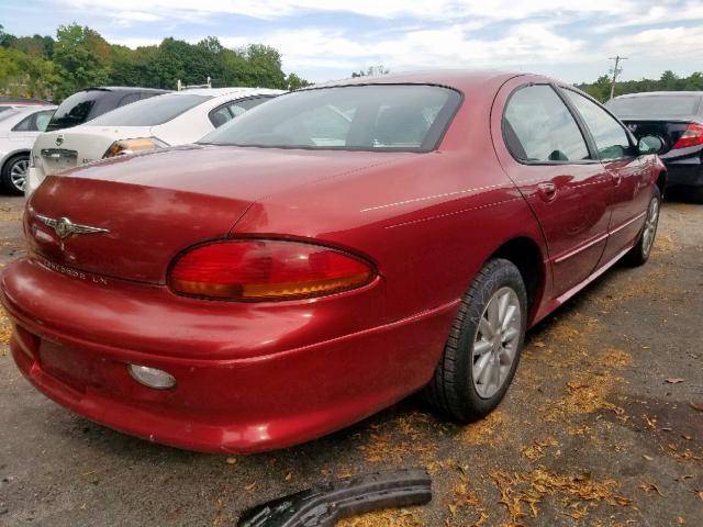 2C3AD46R34H682738 - 2004 CHRYSLER CONCORDE L RED photo 4