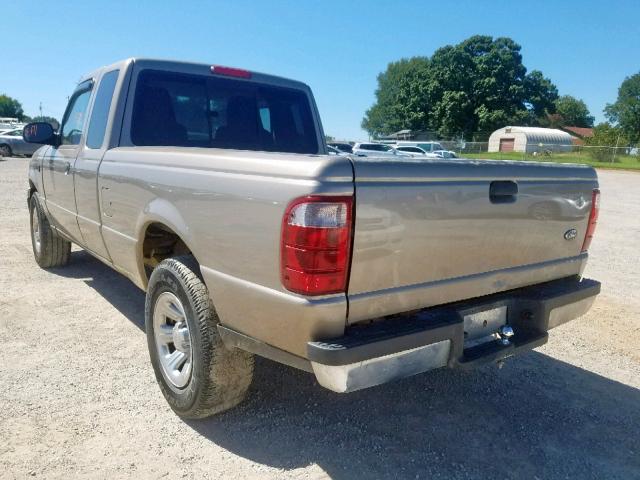 1FTYR44U14PB10033 - 2004 FORD RANGER SUP GOLD photo 3