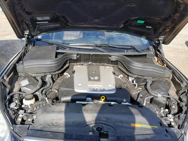 JN1AJ0HRXAM753679 - 2010 INFINITI EX35 BASE BURGUNDY photo 7