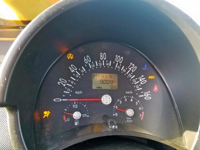 3VWCD31Y45M313030 - 2005 VOLKSWAGEN NEW BEETLE ლურჯი ფოტო 8