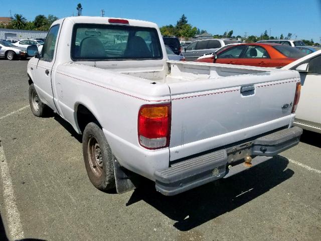 1FTYR10V8XUA91175 - 1999 FORD RANGER WHITE photo 3