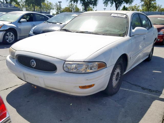 1G4HP54K5YU323659 - 2000 BUICK LESABRE CU WHITE photo 2