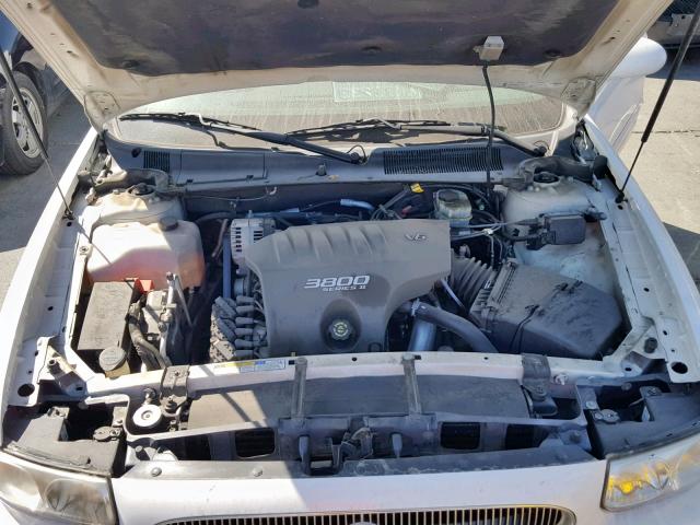 1G4HP54K5YU323659 - 2000 BUICK LESABRE CU WHITE photo 7