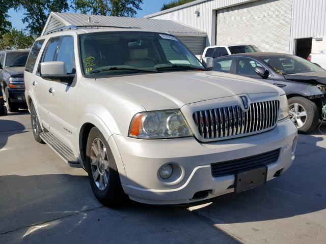 5LMFU28R14LJ41654 - 2004 LINCOLN NAVIGATOR CREAM photo 1