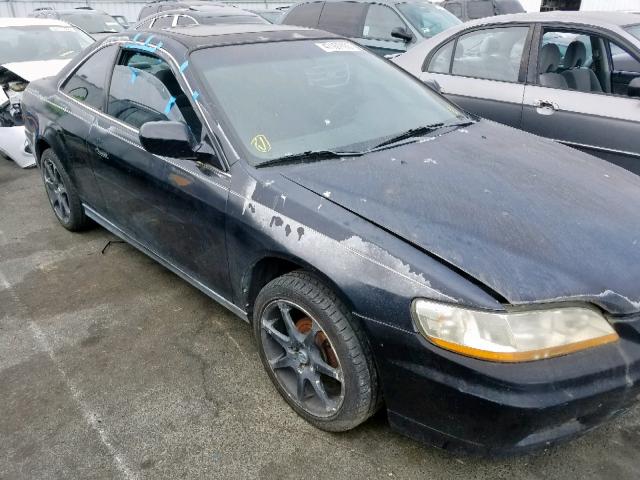 1HGCG32032A031409 - 2002 HONDA ACCORD SE BLACK photo 1