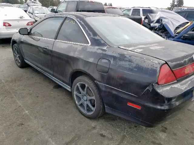 1HGCG32032A031409 - 2002 HONDA ACCORD SE BLACK photo 3