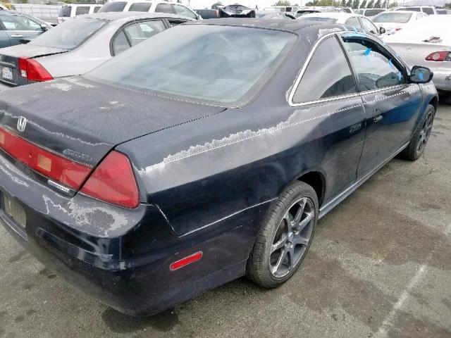 1HGCG32032A031409 - 2002 HONDA ACCORD SE BLACK photo 4