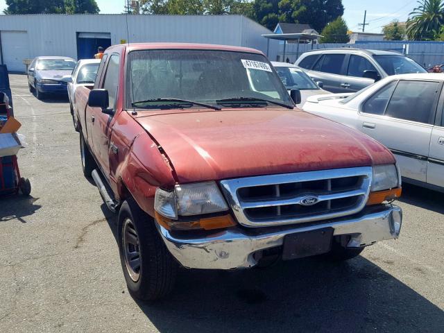 1FTYR14V0XPB11654 - 1999 FORD RANGER SUP MAROON photo 1