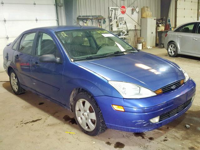 1FAFP38322W110897 - 2002 FORD FOCUS ZTS BLUE photo 1