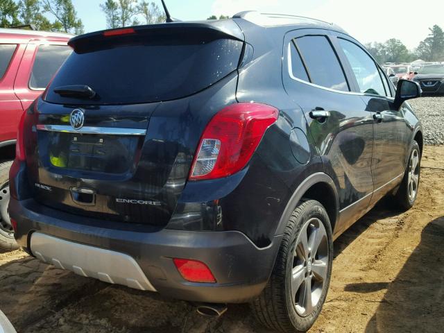 KL4CJBSBXEB637875 - 2014 BUICK ENCORE CON GRAY photo 4