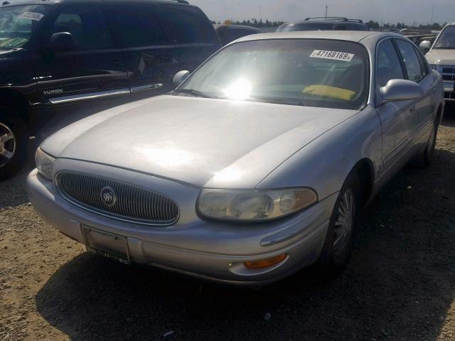 1G4HP54K824189334 - 2002 BUICK LESABRE CU GRAY photo 2