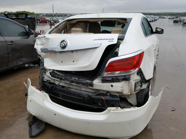 1G4GE5GD9BF237491 - 2011 BUICK LACROSSE C WHITE photo 9